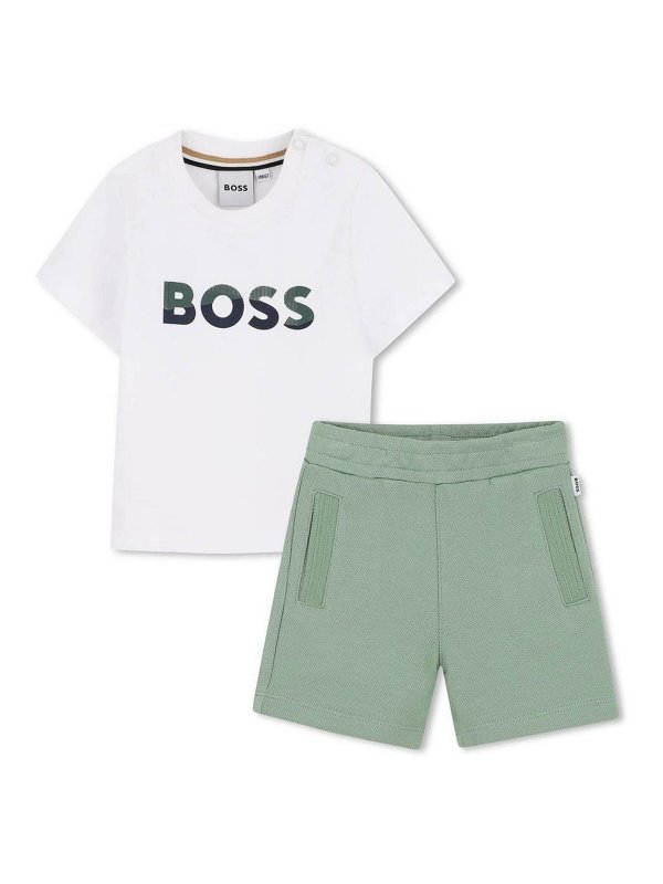 Hugo Boss: トラウザーショーツ - ショートパンツ - 緑