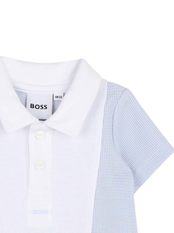 The Best Shops Hugo Boss: Poloshirts - Poloshirt - Hellblau