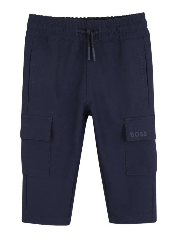 Hugo Boss: casual trousers - Trousers With Patch Pockets