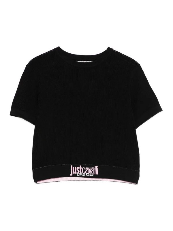 JUST CAVALLI: T-shirts - T-Shirt - Schwarz