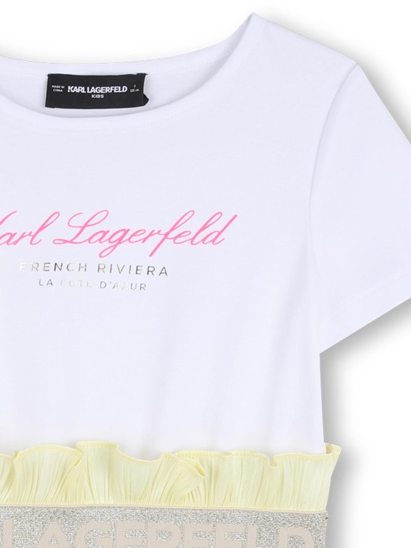 The Best Shops KARL LAGERFELD: ニーレングスドレス - 膝丈ドレス - イエロー