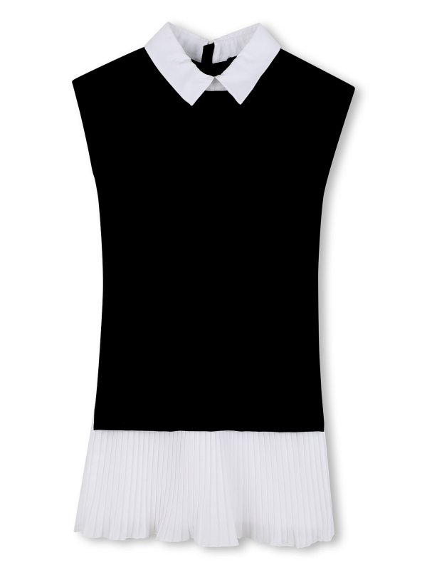 膝丈ドレス - 黒 shop online: KARL LAGERFELD