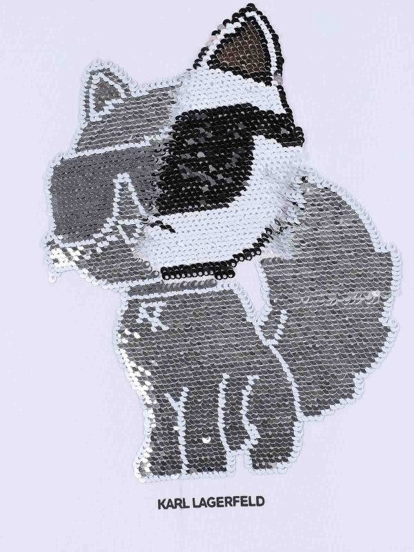 The Best Shops KARL LAGERFELD: T-shirts - T-Shirt - Weiß