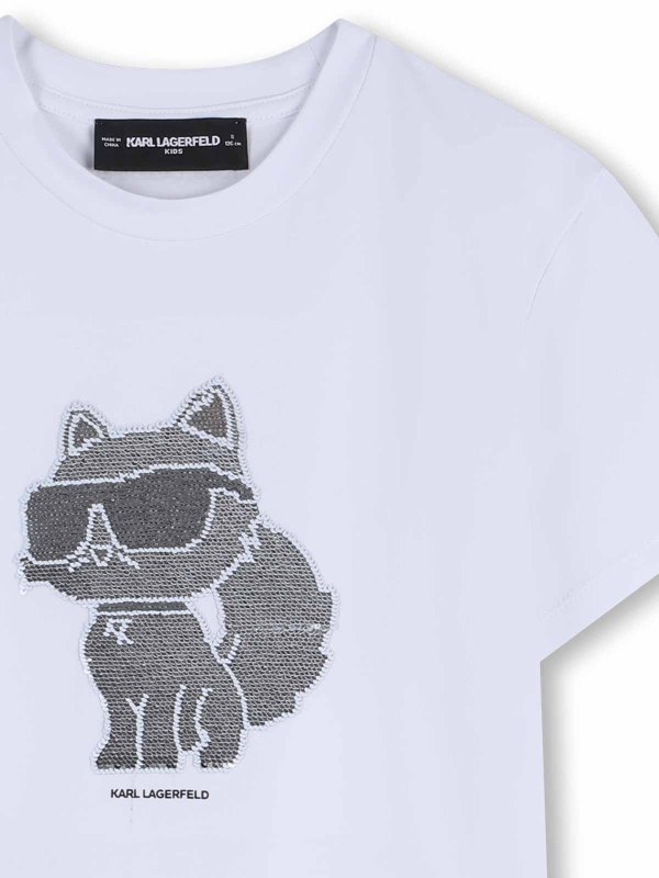 T-Shirt - Weiß shop online: KARL LAGERFELD