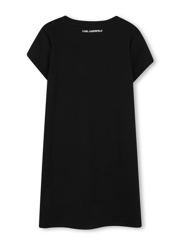 KARL LAGERFELD: ニーレングスドレス online - 膝丈ドレス - 黒