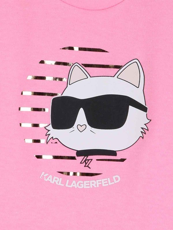 The Best Shops KARL LAGERFELD: ニーレングスドレス - 膝丈ドレス - ピンク