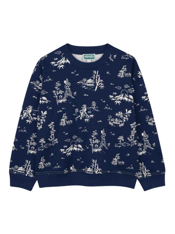 KENZO: Sweatshirts & Sweaters - Printed Sweatshirt