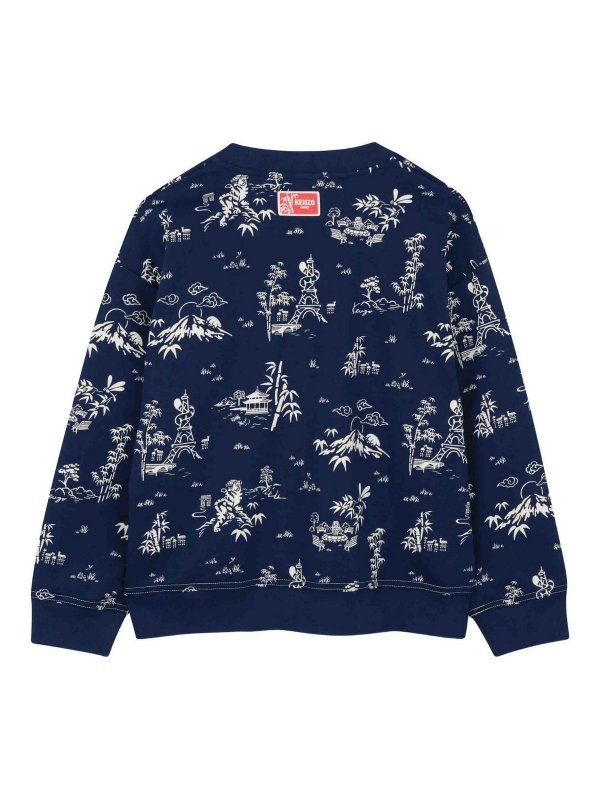 KENZO: Sweatshirts & Sweaters online - Printed Sweatshirt