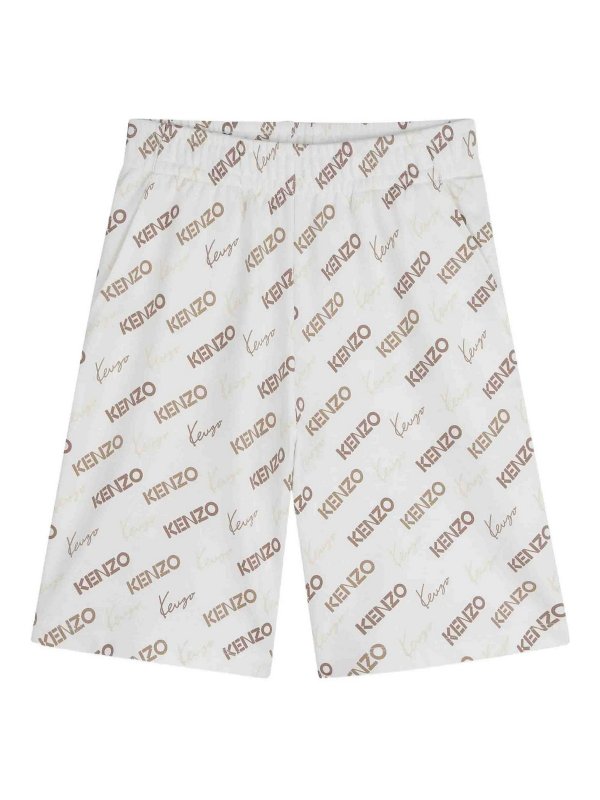 KENZO: Shorts - Shorts - Blanco