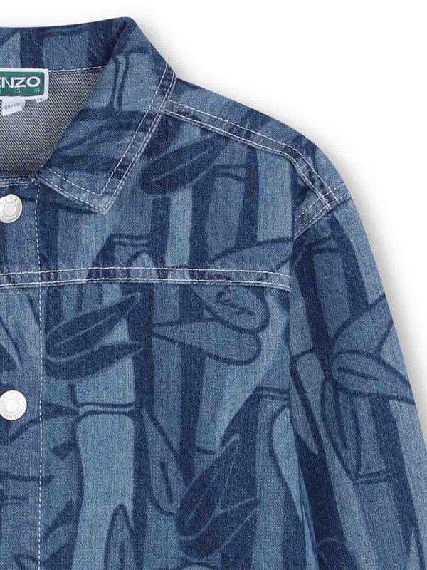 The Best Shops KENZO: Jeansjacken - Jeansjacke - Blau