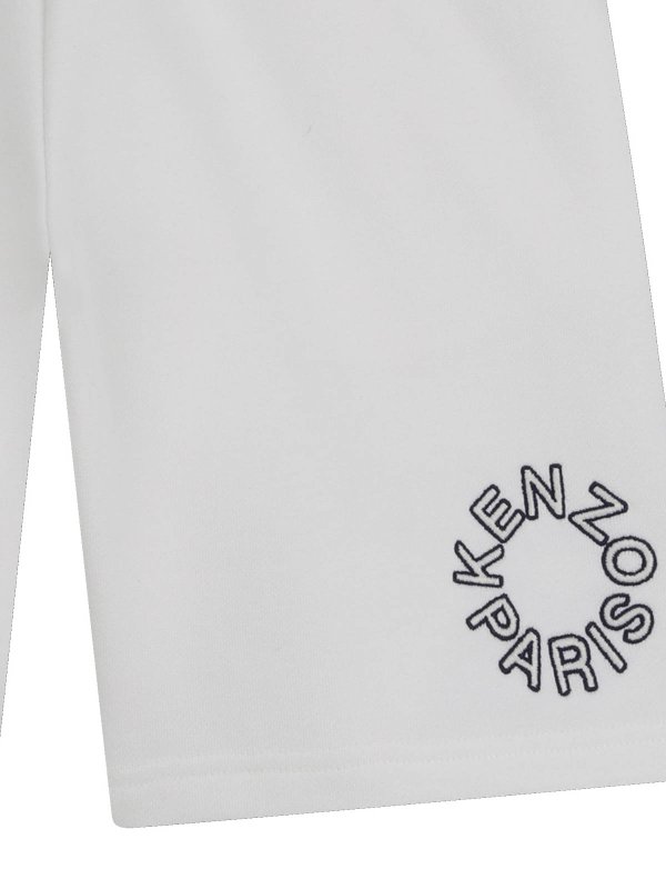 The Best Shops KENZO: Trousers Shorts - Bermuda shorts with logo