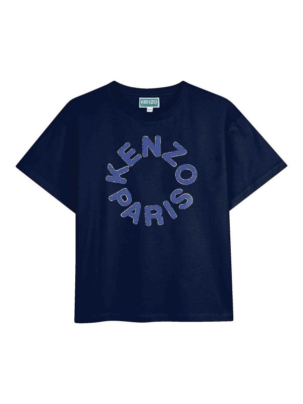 KENZO: T-shirts - T-Shirt - Blau