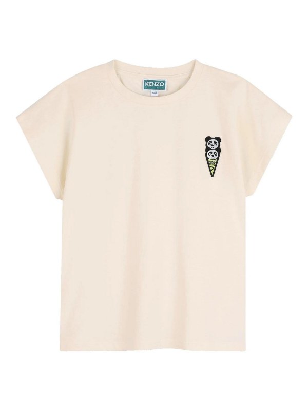 KENZO: t-shirt - T-Shirt Con Logo