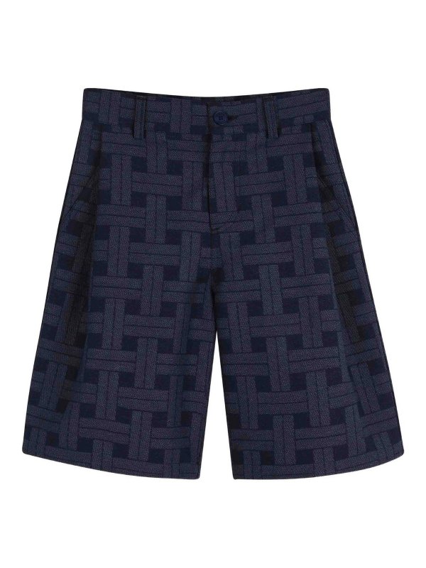 KENZO: Trousers Shorts - Bermuda With Print