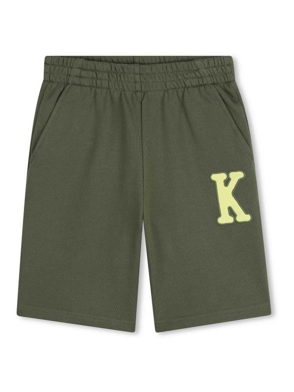 KENZO: Shorts - Shorts - Verde