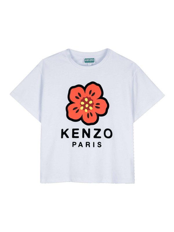 KENZO: T-shirts - T-Shirt - Hellblau