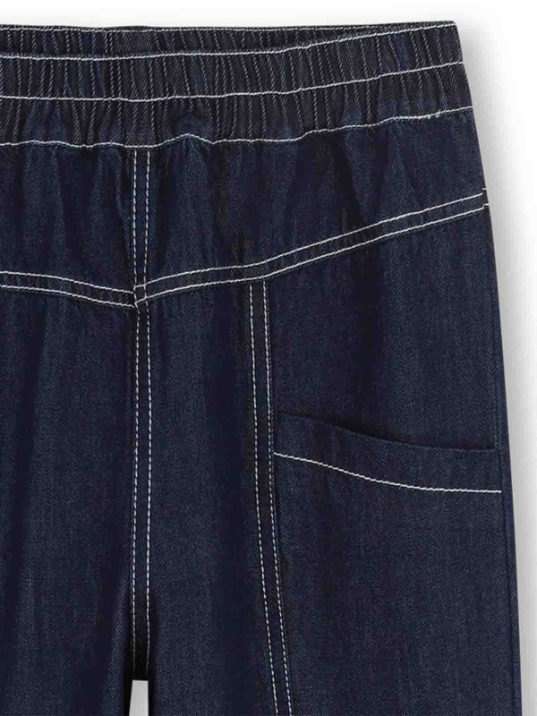 The Best Shops KENZO: straight leg jeans - Jeans With Drawstring