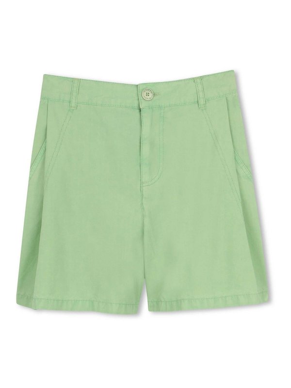 KENZO: pantaloni shorts - Bermuda In Cotone