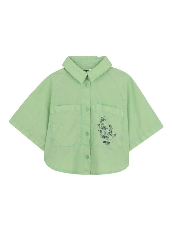 KENZO: camicie - Camicia Con Stampa