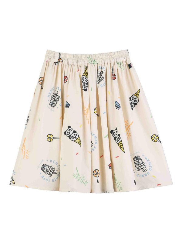 KENZO: Jupes midi et au genou online - Jupe Midi - Beige