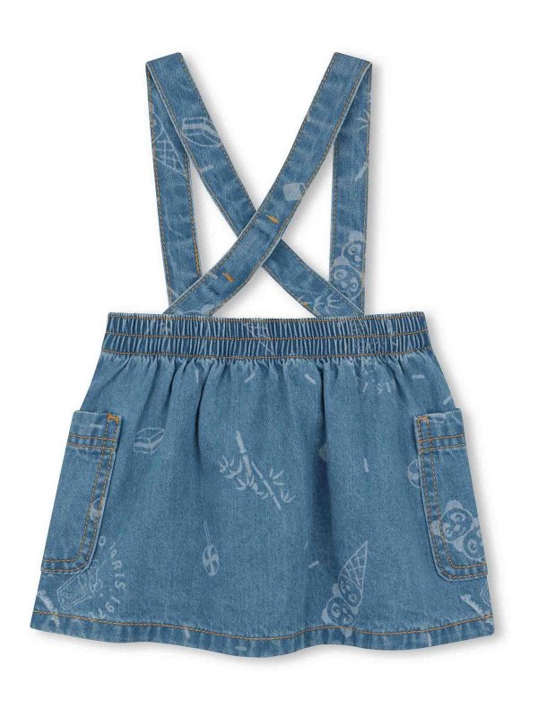 KENZO: pantaloni casual online - Salopette Denim