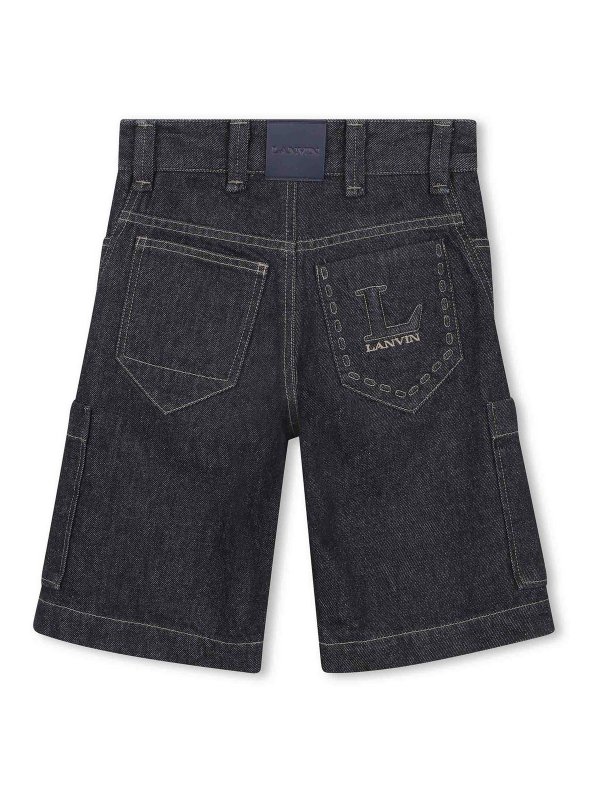 LANVIN: Shorts online - Shorts - Azul