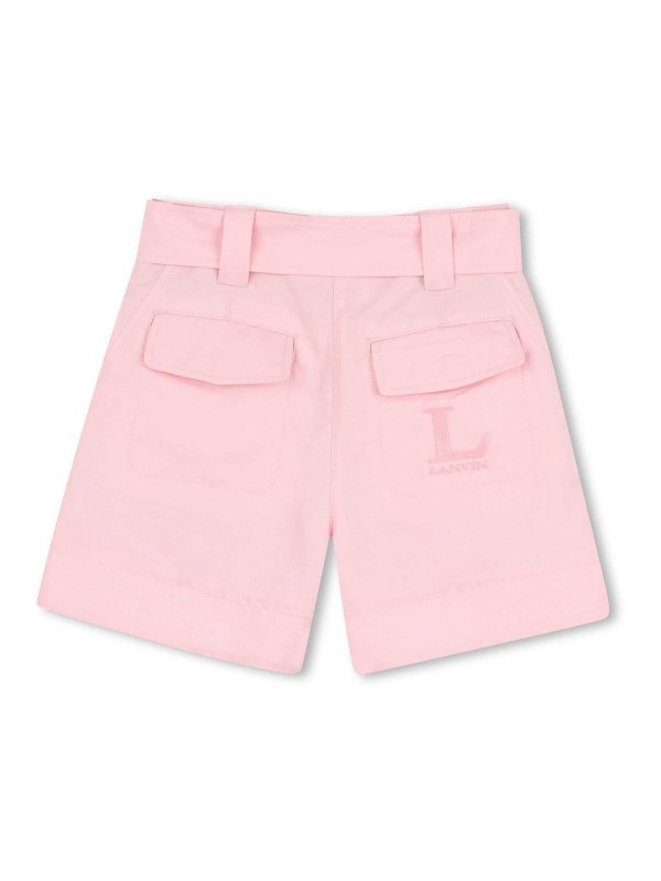 LANVIN: Trousers Shorts online - Shorts With Logo