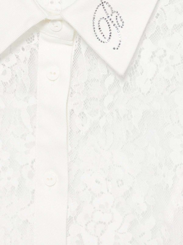 The Best Shops BLUMARINE: シャツ - シャツ - 白