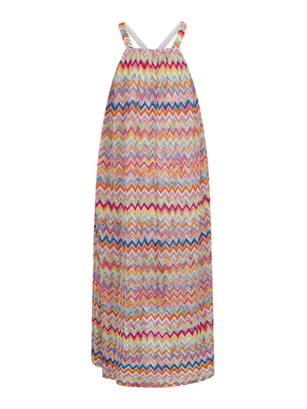 MISSONI: ニーレングスドレス - 膝丈ドレス - マルチカラー