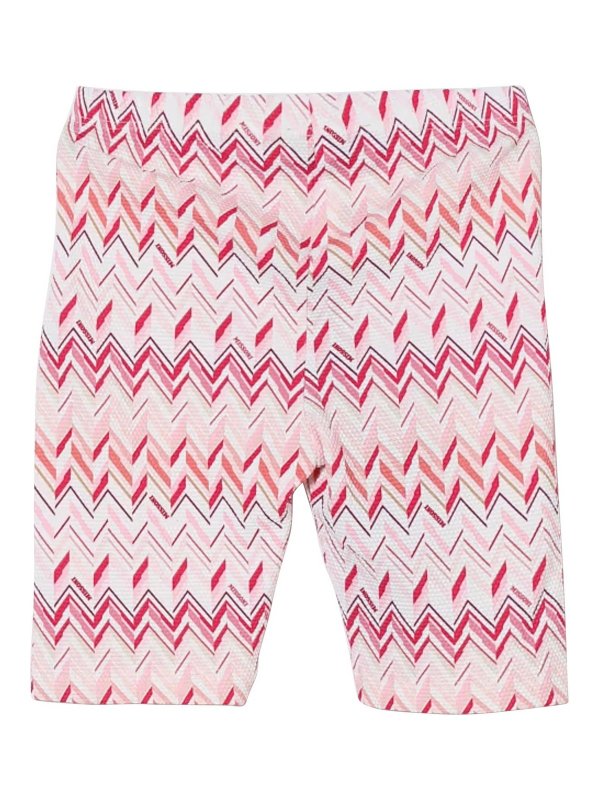 MISSONI: トラウザーショーツ - ショートパンツ - マルチカラー