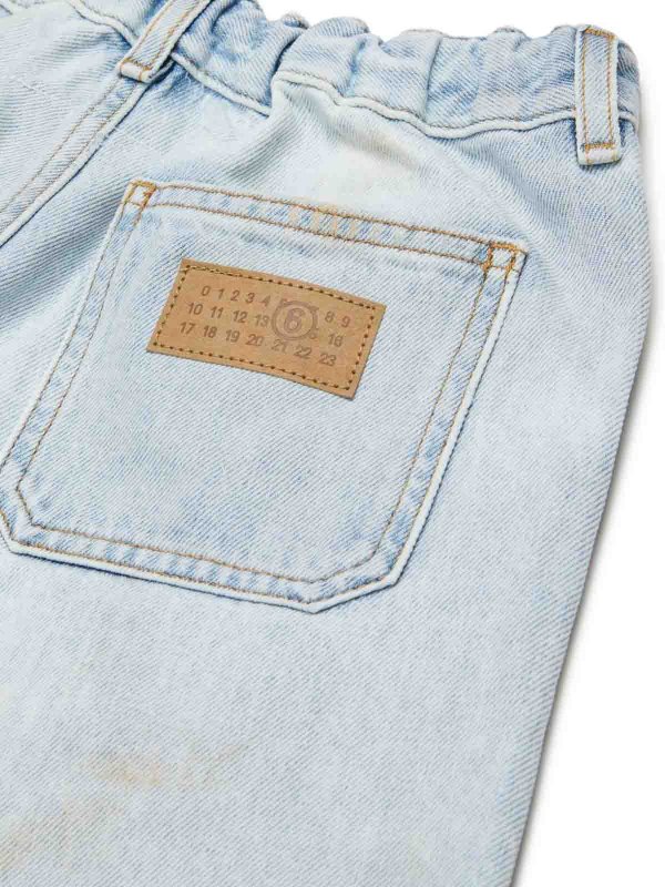 The Best Shops MM6 MAISON MARGIELA: トラウザーショーツ - ショートパンツ - ブルー