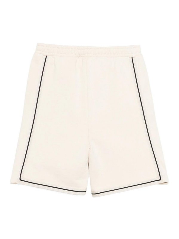 Palm Angels: pantaloni shorts online - Bermuda Con Logo