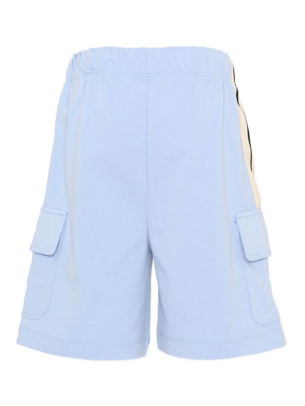 Palm Angels: トラウザーショーツ online - ショートパンツ - ブルー