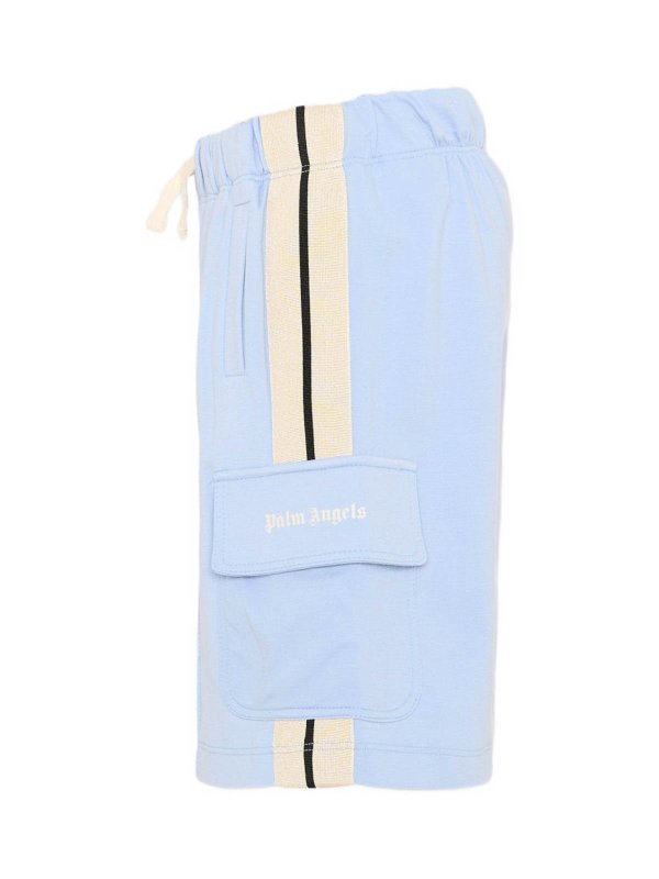 The Best Shops Palm Angels: トラウザーショーツ - ショートパンツ - ブルー