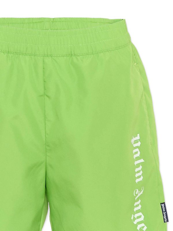スイムショーツ/スイムトランクス - 緑 shop online: Palm Angels