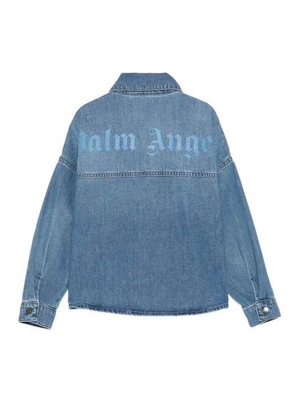 Palm Angels: シャツ online - シャツ - ブルー