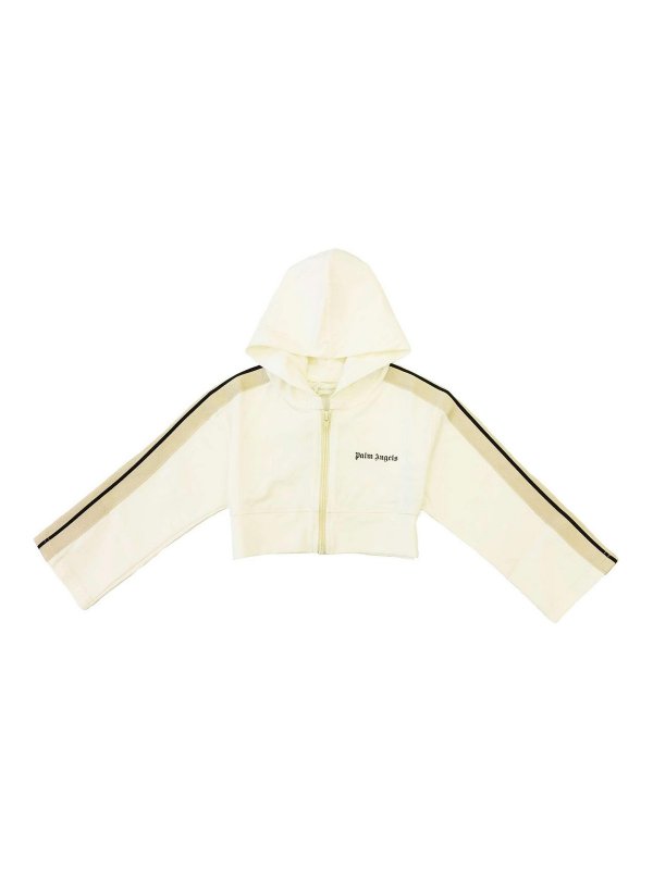 Palm Angels: Sudaderas y suéteres - Sudadera - Blanco