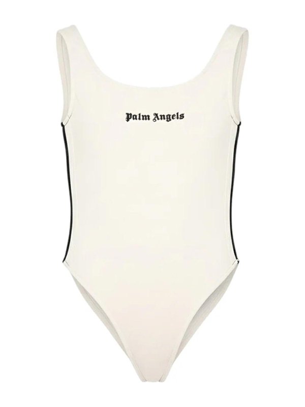 Palm Angels: Tops und Tank Tops - Top - Weiß