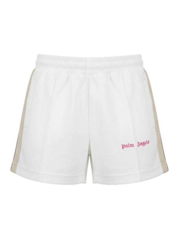 Palm Angels: トラウザーショーツ - ショートパンツ - 白