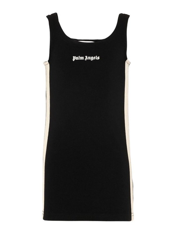 Palm Angels: ニーレングスドレス - 膝丈ドレス - 黒