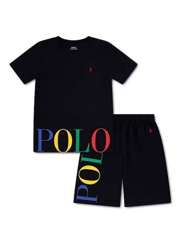 RALPH LAUREN: ジャンプスーツ - ジャンプスーツ - 黒