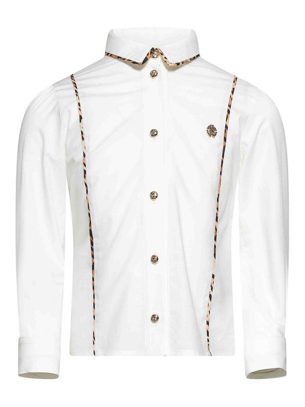 ROBERTO CAVALLI: Hemden - Hemd - Weiß