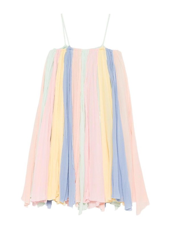 STELLA McCARTNEY: ニーレングスドレス online - 膝丈ドレス - マルチカラー
