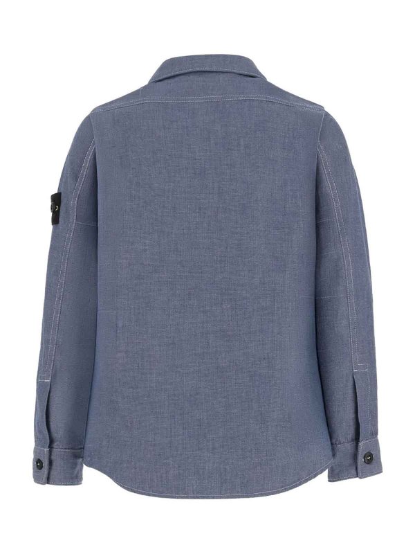 The Best Shops Stone Island Junior: Hemden - Hemd - Blau