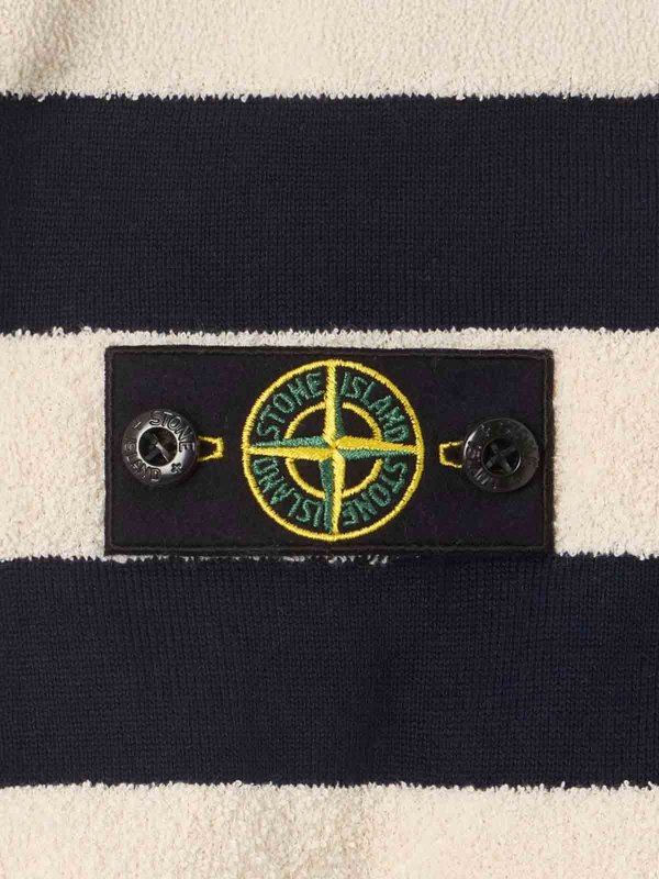The Best Shops Stone Island Junior: crew necks - Striped Pullover