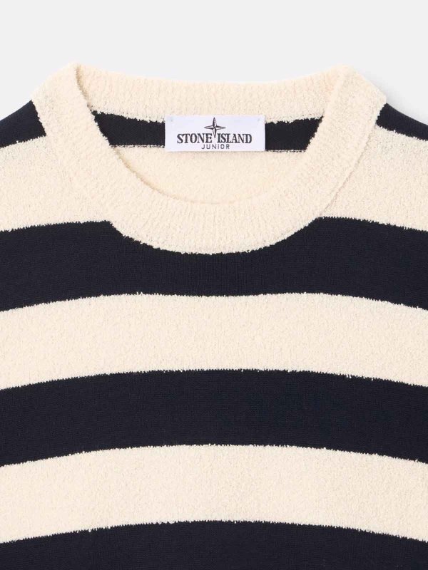 Striped Pullover shop online: Stone Island Junior