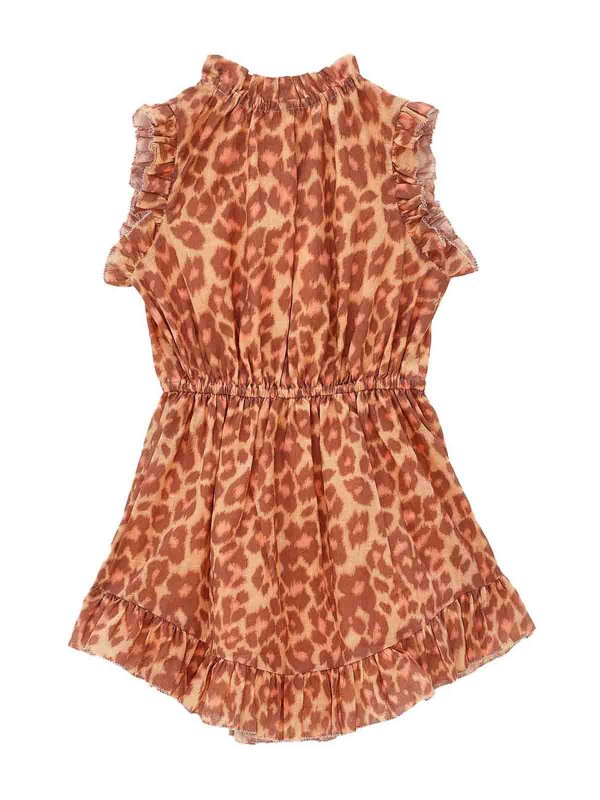 ZIMMERMANN: ニーレングスドレス online - 膝丈ドレス - オレンジ