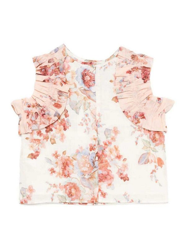 ZIMMERMANN: Tops und Tank Tops online - Top - Weiß