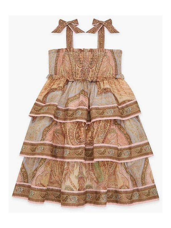 ZIMMERMANN: ニーレングスドレス online - 膝丈ドレス - ベージュ