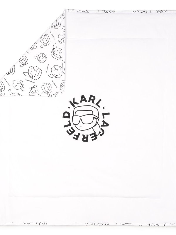 KARL LAGERFELD: coperte e plaid online - Coperta Con Logo